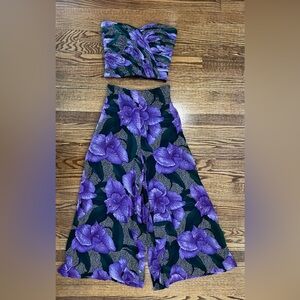 Vintage 80s designer 2-piece set by Louis Feraud / Scherrer Boutique Paris.